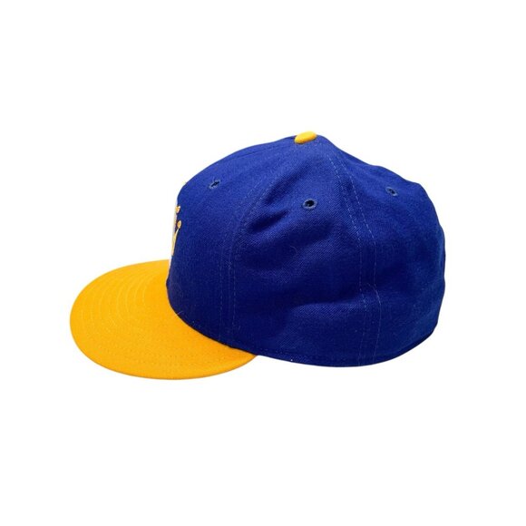 Vintage New Era 5950 Omaha Royals Minor League 7 3/8 Fitted Hat Cap Wool - Picture 3 of 8